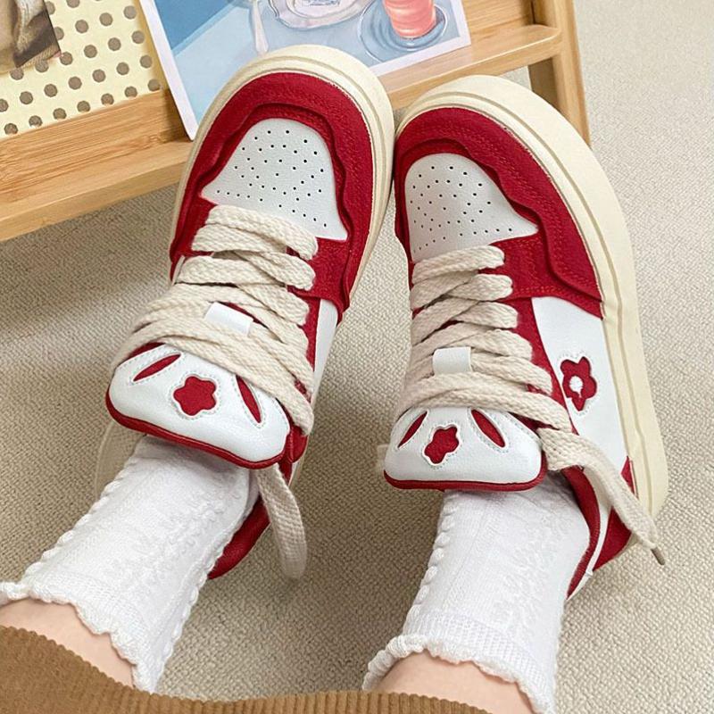 Niche Original Matcha Green Women's Small White Shoes Ins Style Trendy Casual Students Hundred Take Board Shoes Breathable Waterproof Sports Shoes