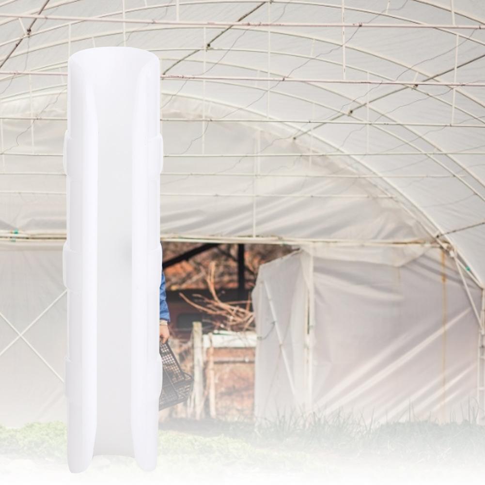 50 шт. Белый каркас теплицы труба труба и пленка зажим соединительный комплект садовый инструмент 8.5 см