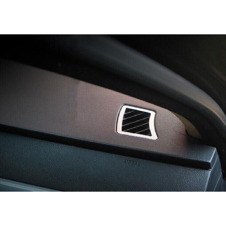 04-10 Накладка Отделка Серебристый Алюминий Боковой Выпуск Вентиляционного Отверстия Приборная Панель Автомобиля Для BMW 5 Серии