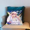 SSuper Sonico Аниме Наволочка Короткий Плюш Декоративная Подушка для Дивана Подарок для Дома Двусторонняя Печать Подушка