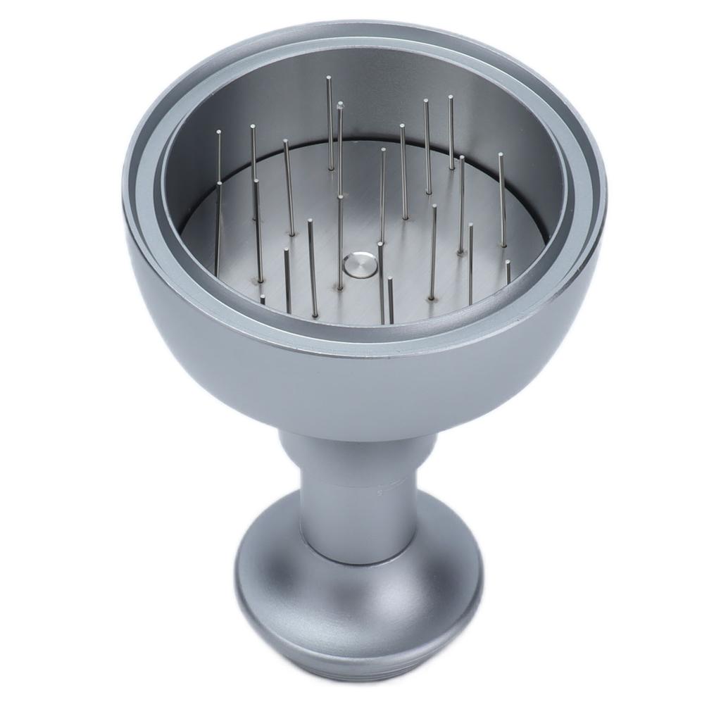 58 мм Регулируемая игла для кофе, пресс-распределитель, кофемашина, портафильтр, выравниватель, инструмент, серый