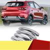 Для MG ZS 2017- Хромированные Накладки на Ручки Дверей Автомобиля Наклейки Декоративные Накладка на Внешнюю Ручку Двери-M53K