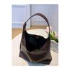 Women's Black Shoulder Bag Soft Inside And Outside Textured Quality Workmanship And Soft Faux Leather Hand Bag