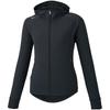 Mizuno Hoodie Training Black Size 32MC1865 Women's Full-Zip Jacket, Heather, L,