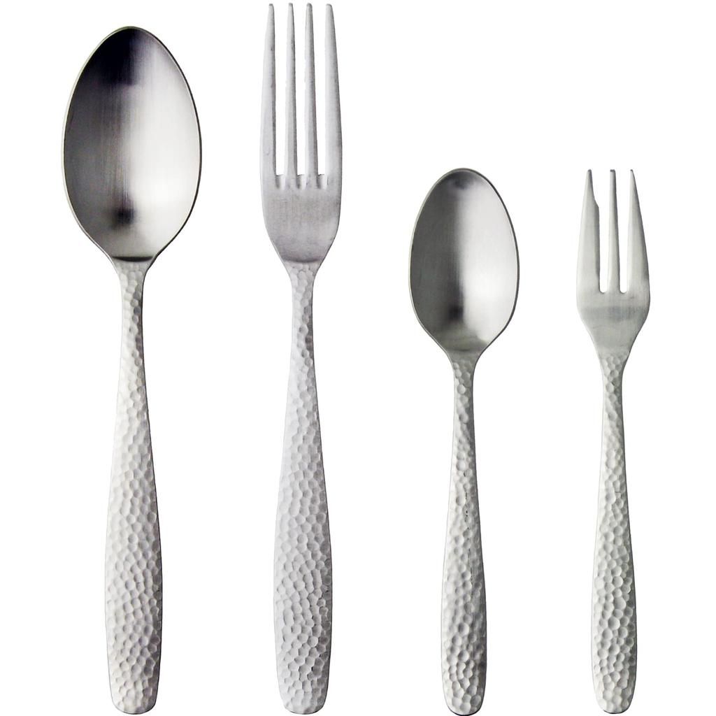 Nagao Tsuchioto Dinner Cutlery 4 Stainless Made In Japan Set, Pieces, Steel,