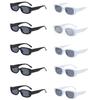 10PC Fashion Summer Sunglasses Aesthetic Summer Shades Eyeglasses For Men