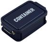 OSK Bento Box Navy 600ml Lunch Chime Container Lunch Box M Capacity Approx. CNT-600