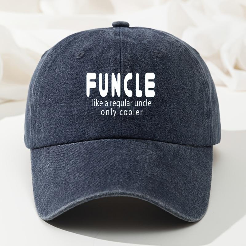 FUNCLE Retro Washed Baseball Cap Distressed Casual Hat Truck Cap Adjustable Baseball Cap Outdoor Fishing Hat