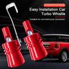 Universal Turbo Sound Whistle Modified Exhaust Pipe Sender Aluminum Alloy Tail Whistle Imitator Motorcycle Tailpipe Noise Sound Enhancer