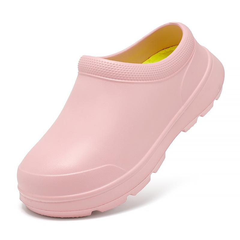 Мужская и женская обувь для поваров, износостойкая обувь для отдыха на открытом воздухе, водонепроницаемая обувь для дождя, рабочая обувь для ресторанов, устойчивая к грязи