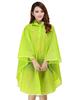 Charming Adult Unisex Hooded Waterproof Rain Poncho Windbreak EVA Rain Jacket 7 Colors