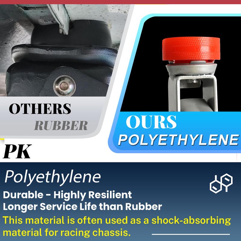 Универсальный Комплект Стойки-Поддержки для Автомобильного Подъемника с Полиуретановыми Накладками, Тележкой для Колес и Адаптерами для Рельсов Для Lexus Subaru Fiat и Большинства Седанов SUV