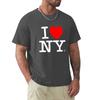 I Love New York Tourist I Heart Ny T Shirt Harajuku Short Sleeve T-shirt 100% Cotton Graphics Tshirt Tops