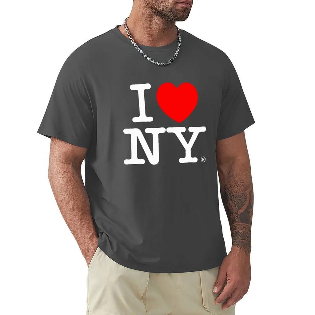 I Love New York Tourist I Heart Ny T Shirt Harajuku Short Sleeve T-shirt 100% Cotton Graphics Tshirt Tops