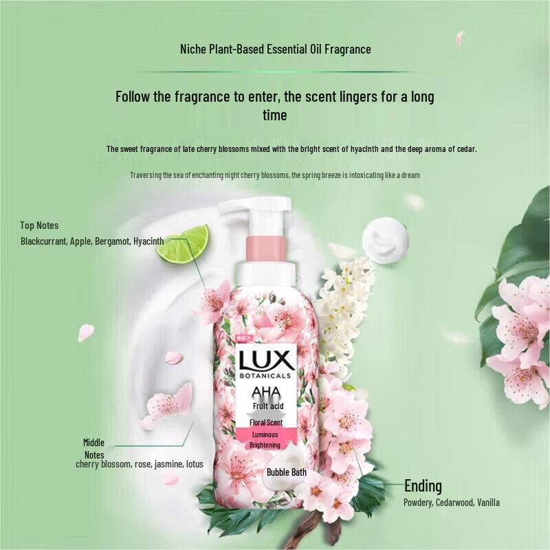 LUX Deeply Scented Moisturizing Shower Gel