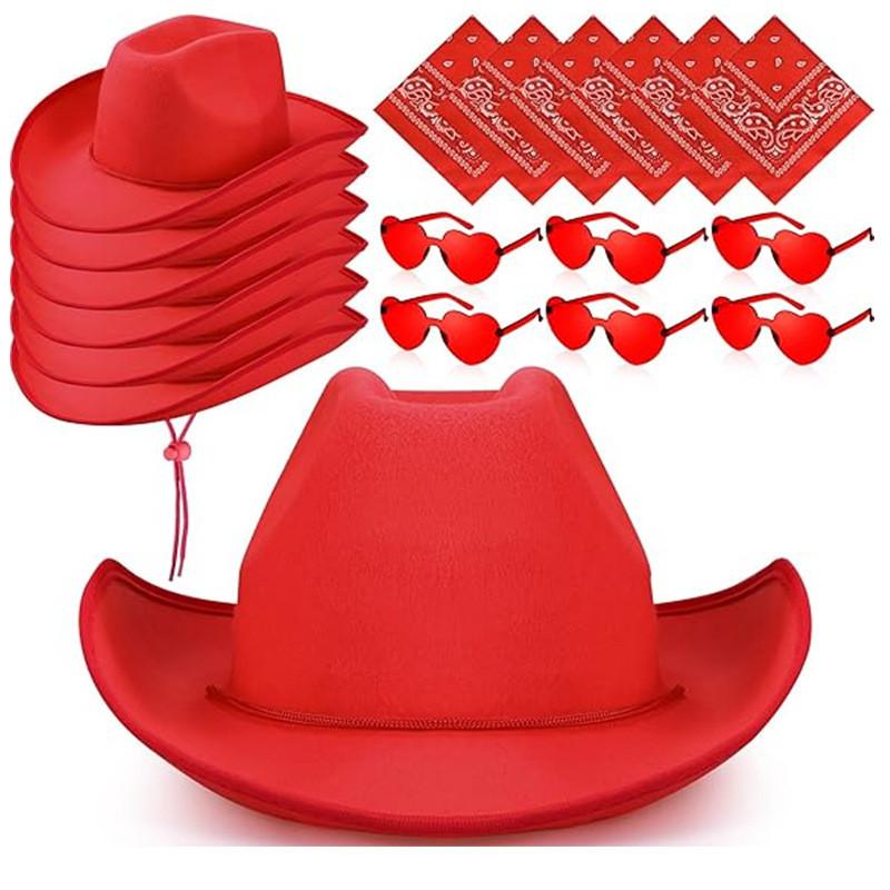 Solid Cowboy Color Hat Costume Prop Sewing Craft Party Gift Supplies Friends