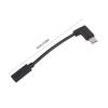Кабель-переходник для передачи данных с изгибом 90 градусов, Micro USB на Type C
