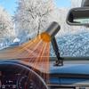 Портативный обогреватель для автомобиля 12 В Обогреватель для автомобиля Зимний размораживатель окон Бесшумный Зимний автомобильный вентилятор для разморозки для безопасного вождения