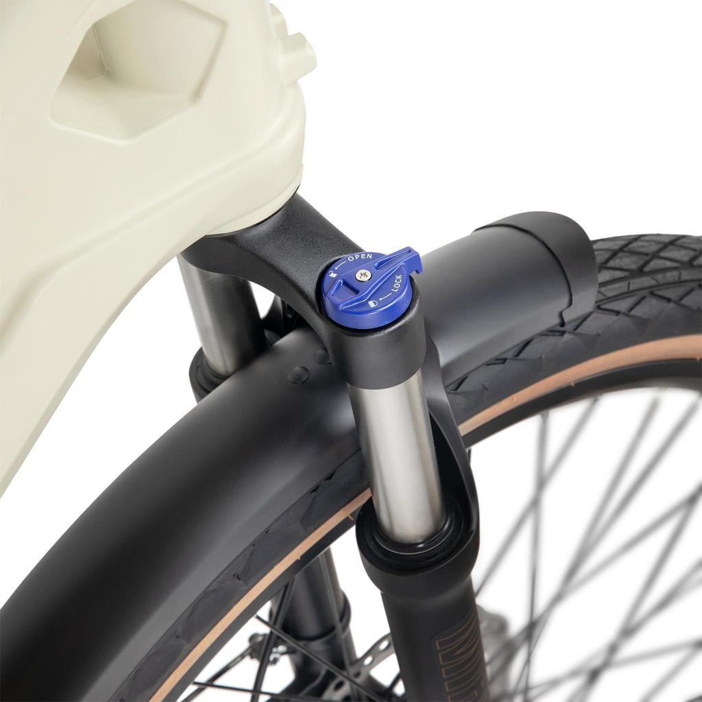 MIHOGO Air Carbon Fiber Frame Adult Electric Bicycle Urban E-Bike 26" Inflatable Tires E-bike 750W Motor 48V19.2AH Battery Electric Bike