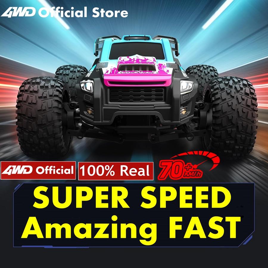 4WD RC Car 4x4 Off Road Drift Racing Cars 50 или 70 км/ч Супер бесщеточный высокоскоростной радио водонепроницаемый грузовик игрушка с дистанционным управлением для детей