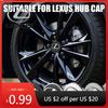 Interior Stickers 4Pc 56/60mm Logo Hub Caps Car Wheel Center Cover For Lexus CT200h NX300h RX300 RX330 F Sport IS RX NX ES LS GS