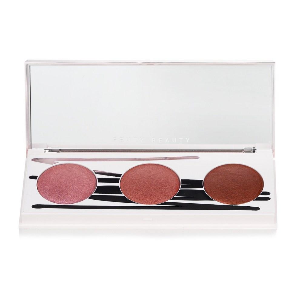 Fenty Beauty by Rihanna - палетка теней Diamond Balm Triple Drip All Over Diamond Veil, смешанные цвета, 1 шт.