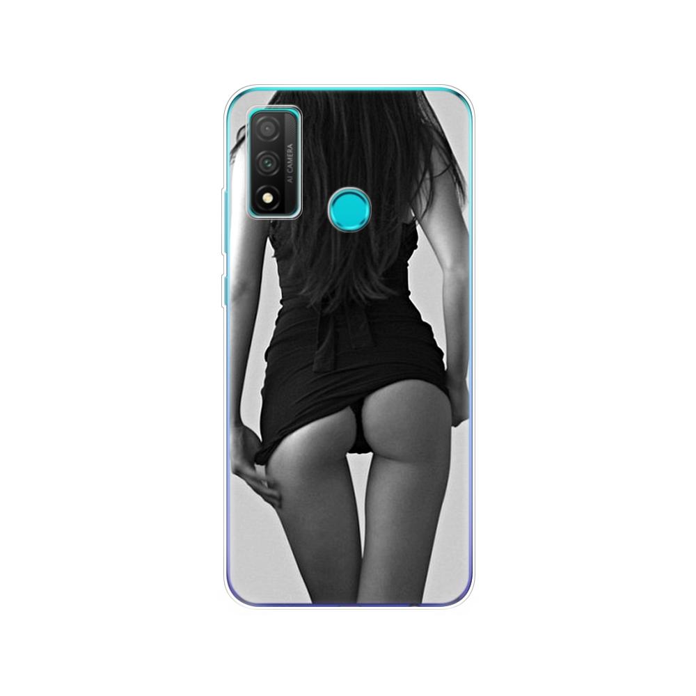 Чехол для Huawei P smart 2020, мягкий силиконовый чехол из ТПУ на заднюю панель телефона PSmart 2020 POT-LX1A, 6,21 дюйма, защитный чехол-бампер, чехол