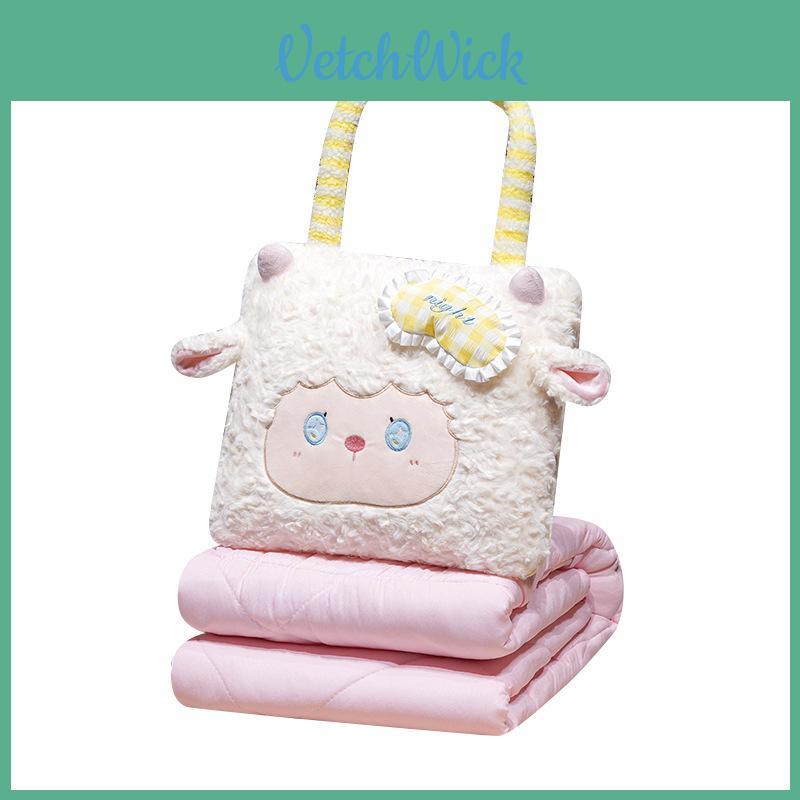 Cartoon Sheep Plush Pillow With Pp Cotton Filling For Home Decor And Rest