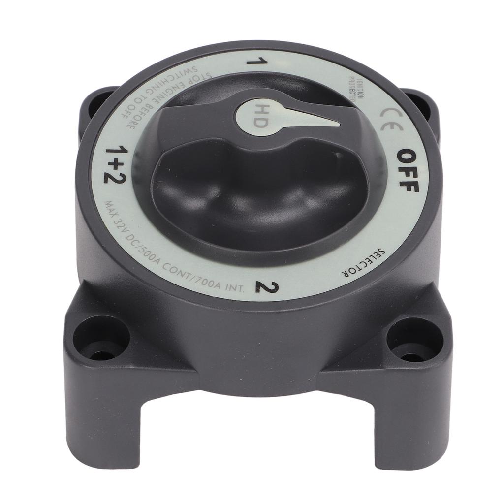 500A морской выключатель аккумулятора, мощный 4-позиционный переключатель аккумулятора для автодома