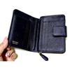 Used 【Beautiful Condition】Current Price 130,000PRADA Black Bi-fold Wallet