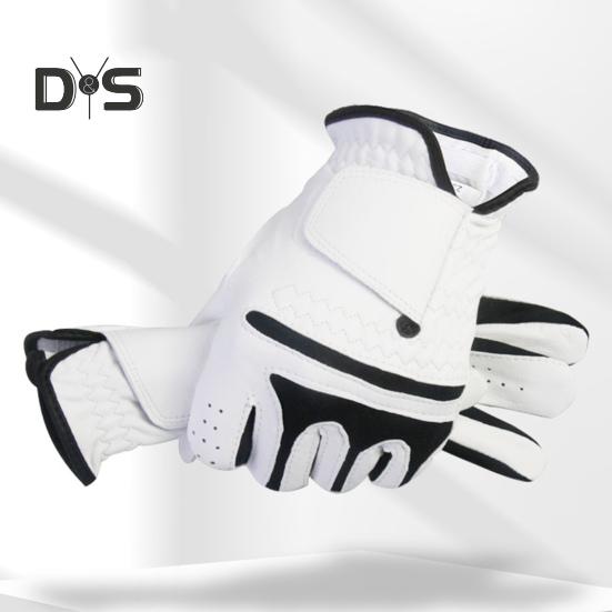 Мужские перчатки для гольфа для левой руки с противоскользящей рукояткой, мягкие перчатки для гольфа из овечьей кожи, подарки для гольфа на День отца и любителей гольфа