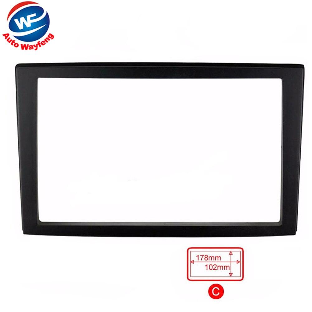 Автомобильная переоборудованная рамка DVD, панель DVD, приборная панель, лицевая панель, рамка радиоприемника, аудиорамка, подходящая для Mazda Premacy, 2DIN