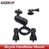 Bicycle Handlebar Mount 360° Bike Holder For GoPro Hero 13 12 11 10 9 Insta360 X2 X3 X4 DJI Osmo Action 5 4 3 Camera Accessories