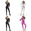 Elegant And Attractive Metallic Catsuit Bodysuit With Good Stretchy Fabric For Women