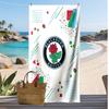 Blackburn Rovers Football Print Beach Towel, Large Soft Quick Dry Towel for Beach Camping Swimming
