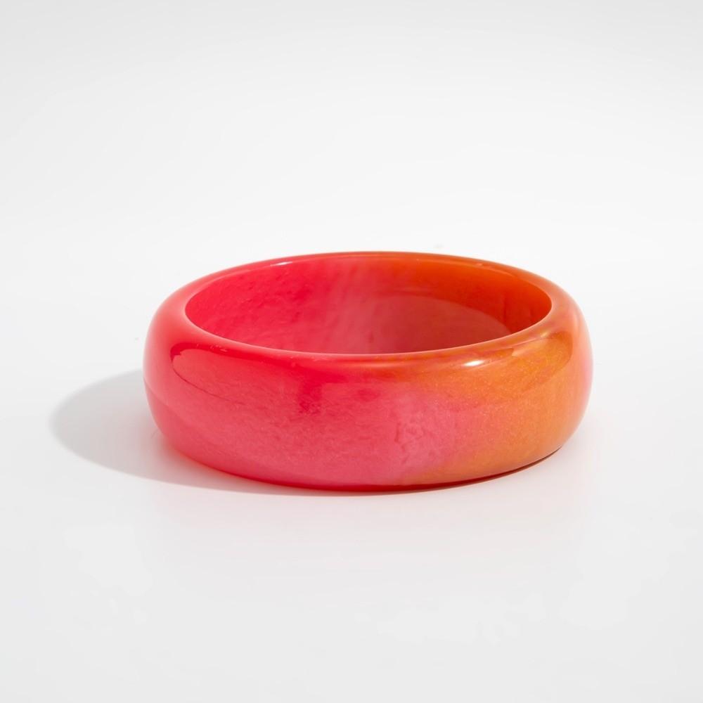 Round Shape Bangle Bracelet Resin Wrist Ornament New Wrist Band Gift Pick