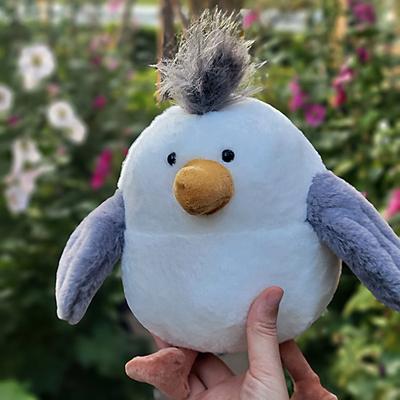 Страшненькая милая плюшевая игрушка чайка жареная птица кукла детская подушка для сна обмен в призовом автомате