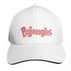 Bojangles  Vintage Faded Texture Logo Baseball Cap Quick Dry PerforUnisexce Cotton Twill Breathable Contrast Two Tone Brim