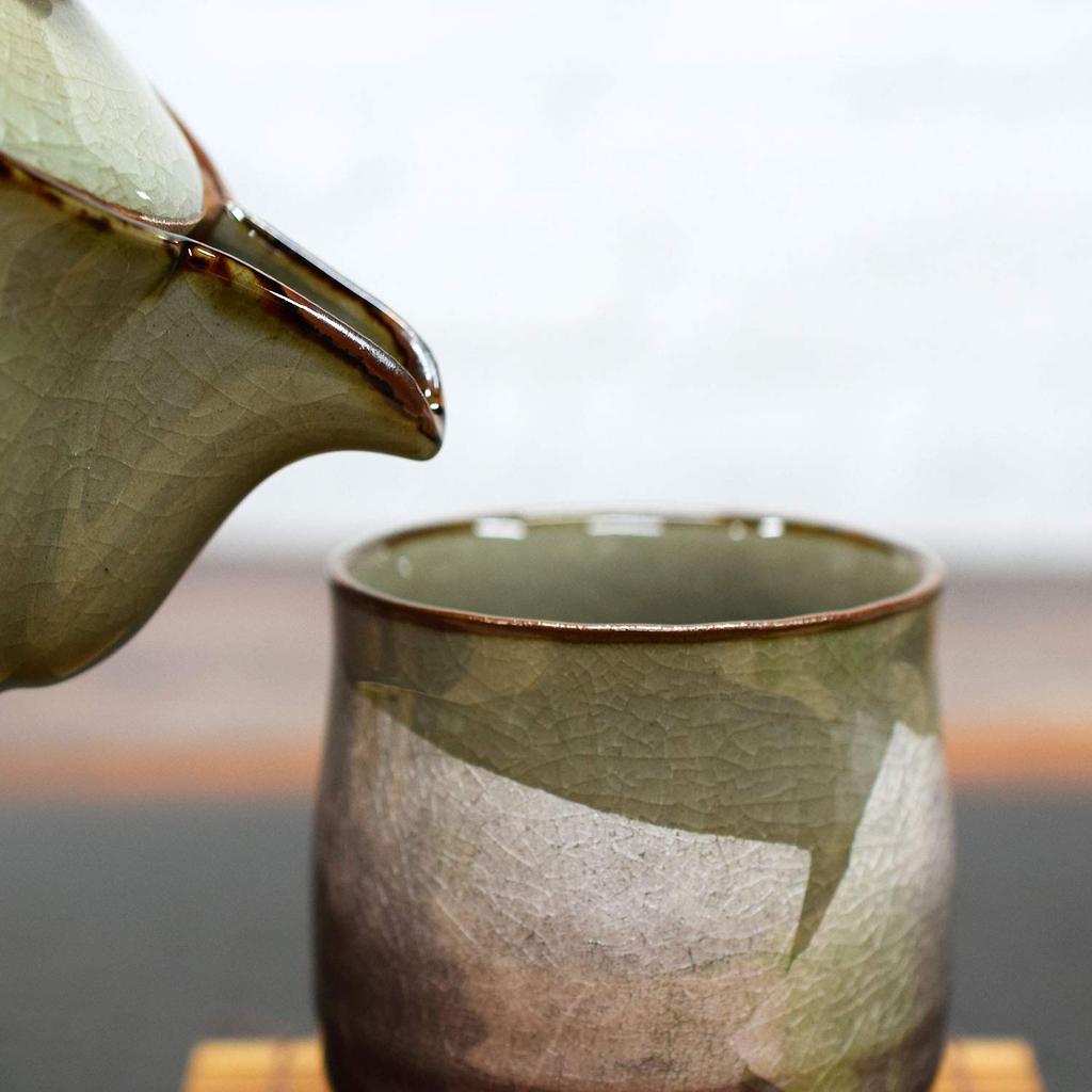 Waza no Kura Kutani ware чашка для чая серебряного цвета фиолетового цвета керамика бренд японская посуда чашка для чая антиквариат праздничный подарок