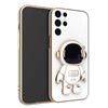 For Galaxy S26 Ultra Plus Case Shining Astronaut Spaceman Bracket Holder Design soft plating For Samsung Galaxy S26 + Ultra Back cover