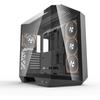 Boitier sans alimentation - DARKFLASH DY470 - Cube - Format ATX - Noir