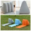 Foldable Soft Inflatable Beach Mat Festival Camping Leisure Lounger Back Pillow Cushion Chair Seat Air Bed Travel Mattress