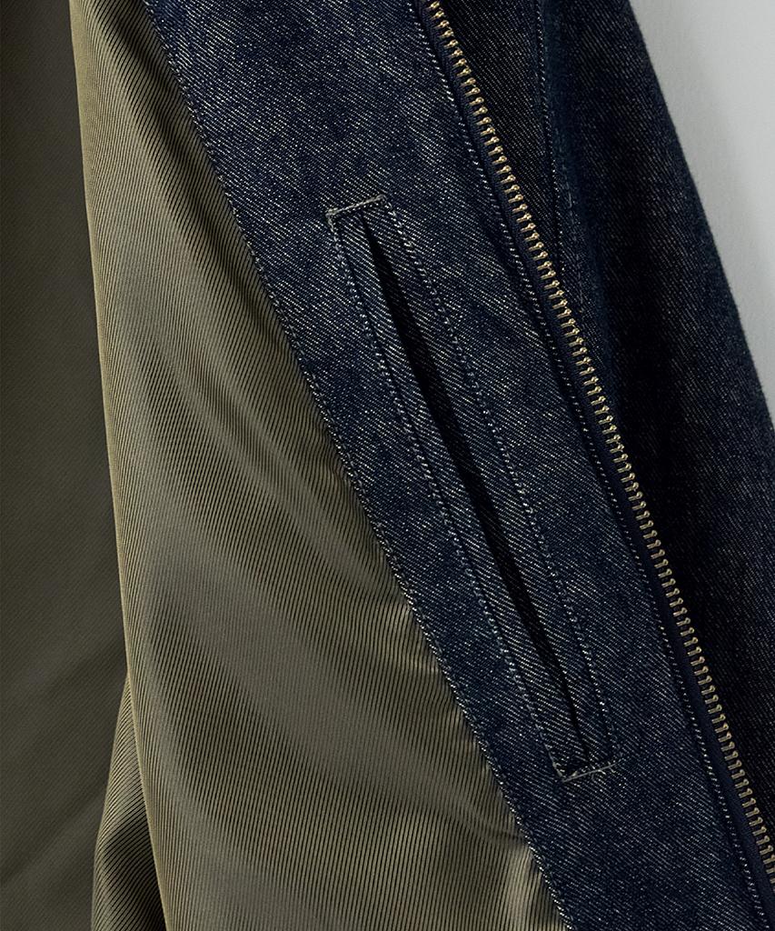 Roughside Pier Jacket Indigo