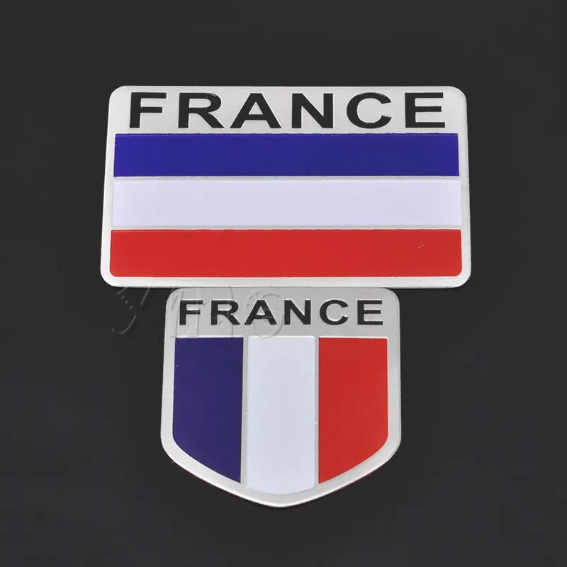 French Flag Car Sticker France Emblem Auto Badge Motorcycle Decal For BMW Ford Peugeot Renault Citroen Car Styling Accessories AA1
