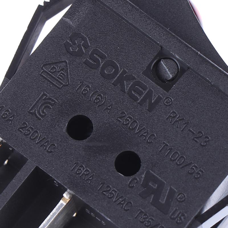 Двухкнопочный кулисный переключатель для более теплого масляного обогревателя с включением-выключением света