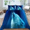 Bedding Cover Sets Wolf Print Quilt Cover 3D King Size Bedding Soft Home Textiles Children Teen Duvet Cover