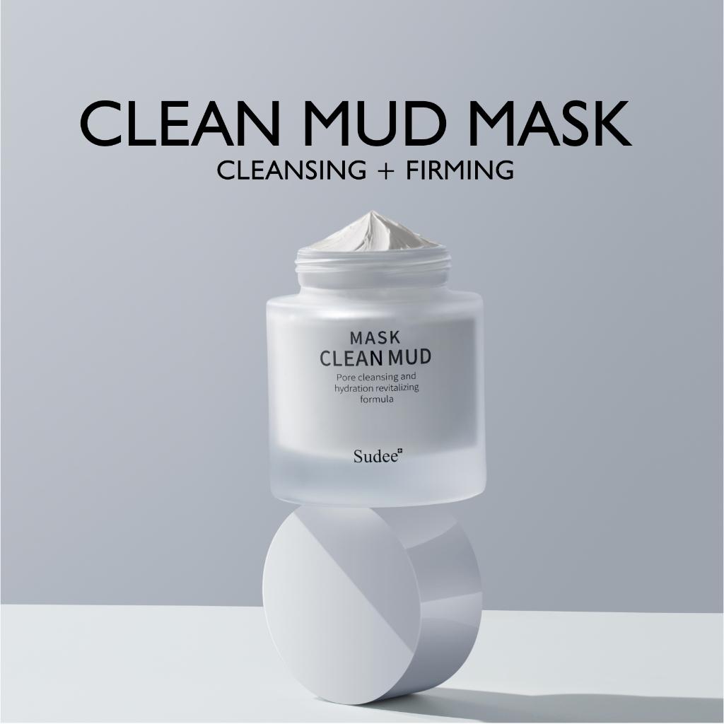 Sudee Clean Mud Mask 52 мл Глубокое очищение, контроль жирности кожи и увлажнение, сужение пор