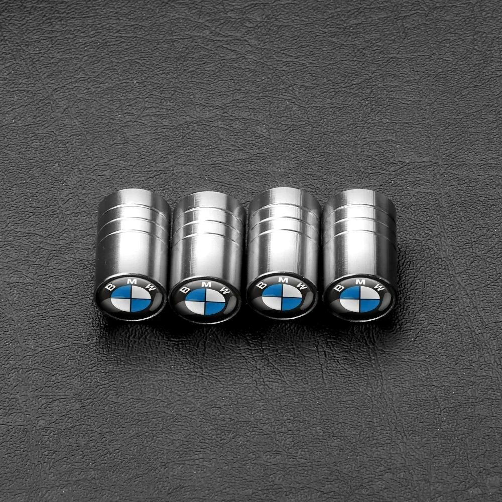 BGLX7 Car Sticker New For BMW 4p Automobile hub tire valve cap BMW M logo cover M3 M5 F10 F30 F20 E30 E34 E36 E39 E46 E91 x1 x2 x3 x5