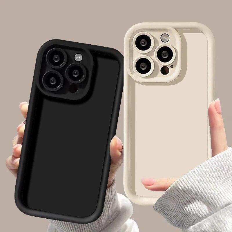 Мягкий силиконовый чехол ярких цветов для iPhone 11, чехол для iPhone 13 12 14 15 Pro Max 7 8 Plus XR XS X SE, противоударный чехол-бампер