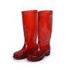 Quick-drying Long Rain Boots High Water Shoe Sleeve Men's Slope Heel Injection Molding Rain Shoe Construction Site Men's Construction Site